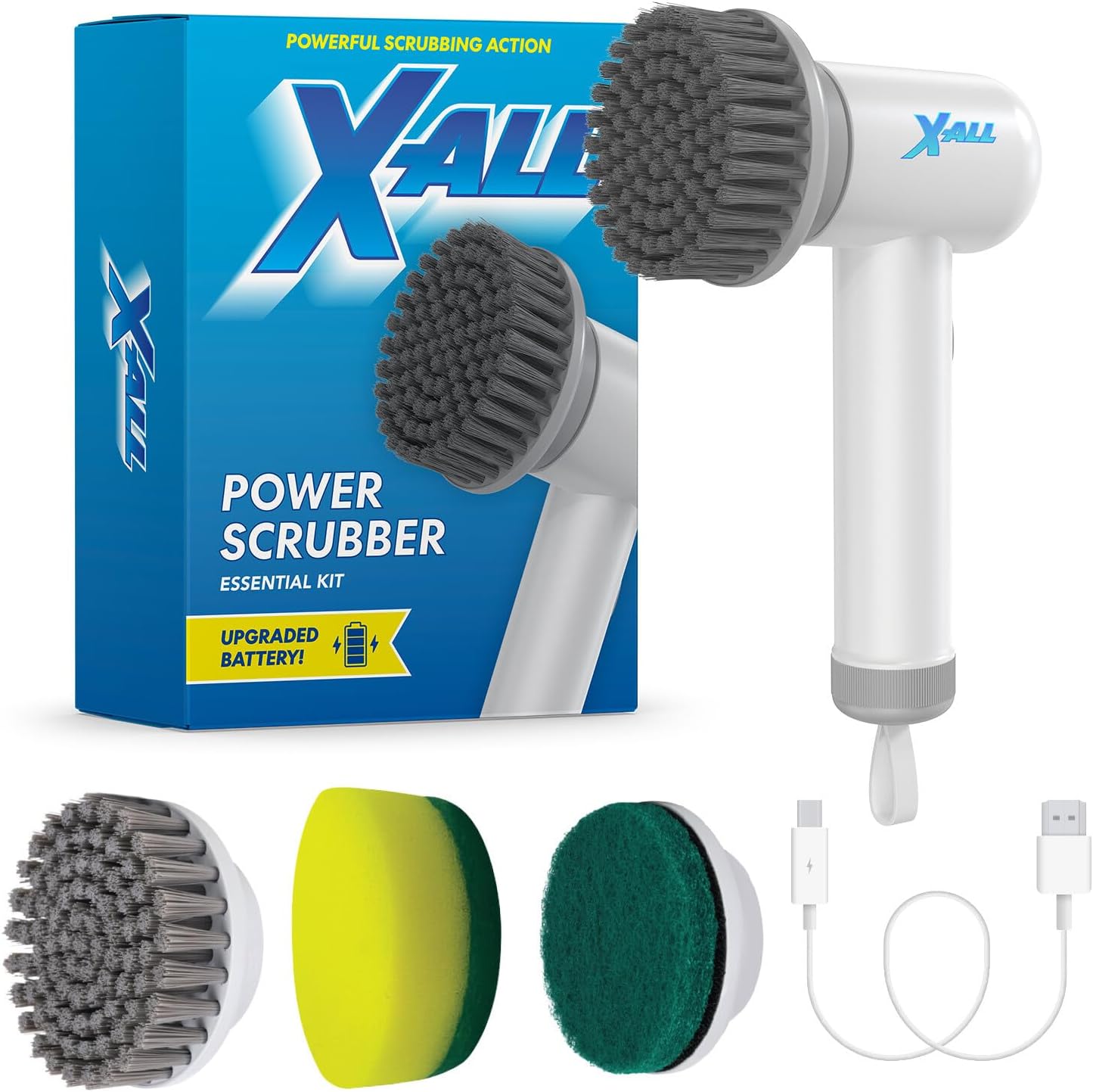 X-All - Power Scrubber - 1 Pack - SNSD X-All