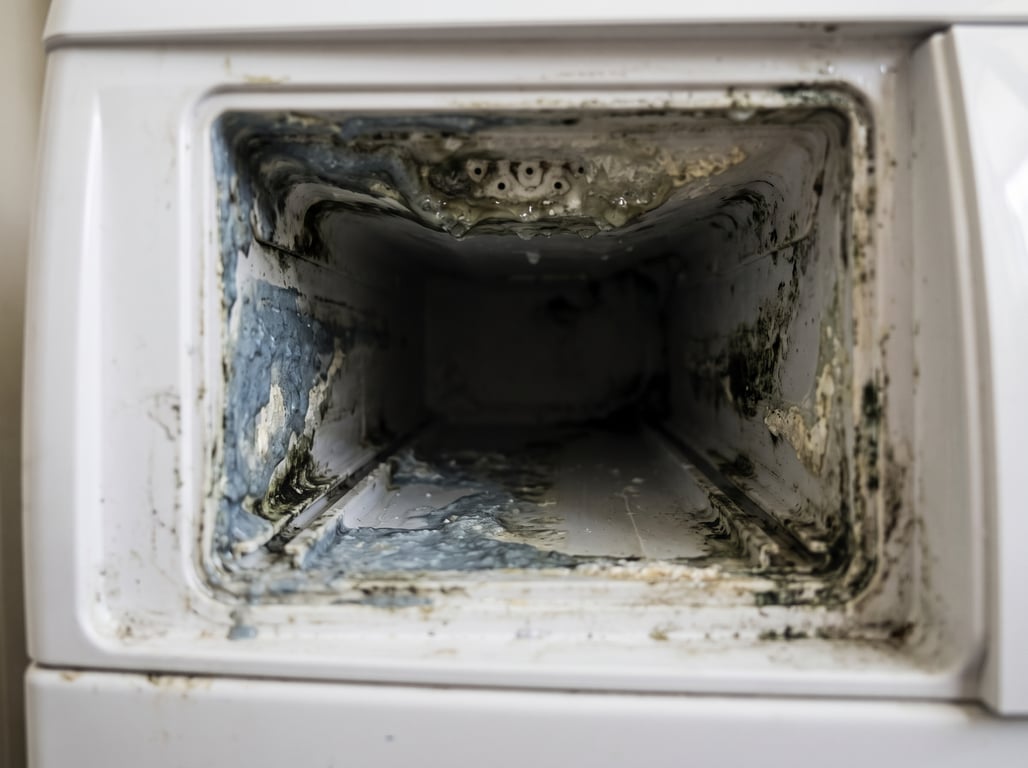 Detergent drawer channel