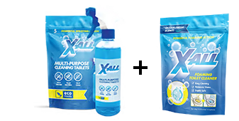 X-All - Multi-Purpose Cleaner + FREE X-All Toilet Cleaner image