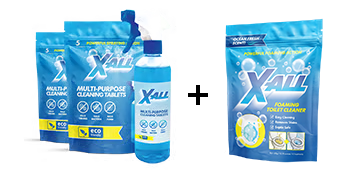 2x - X-All - Multi-Purpose Cleaner + FREE X-All Toilet Cleaner image