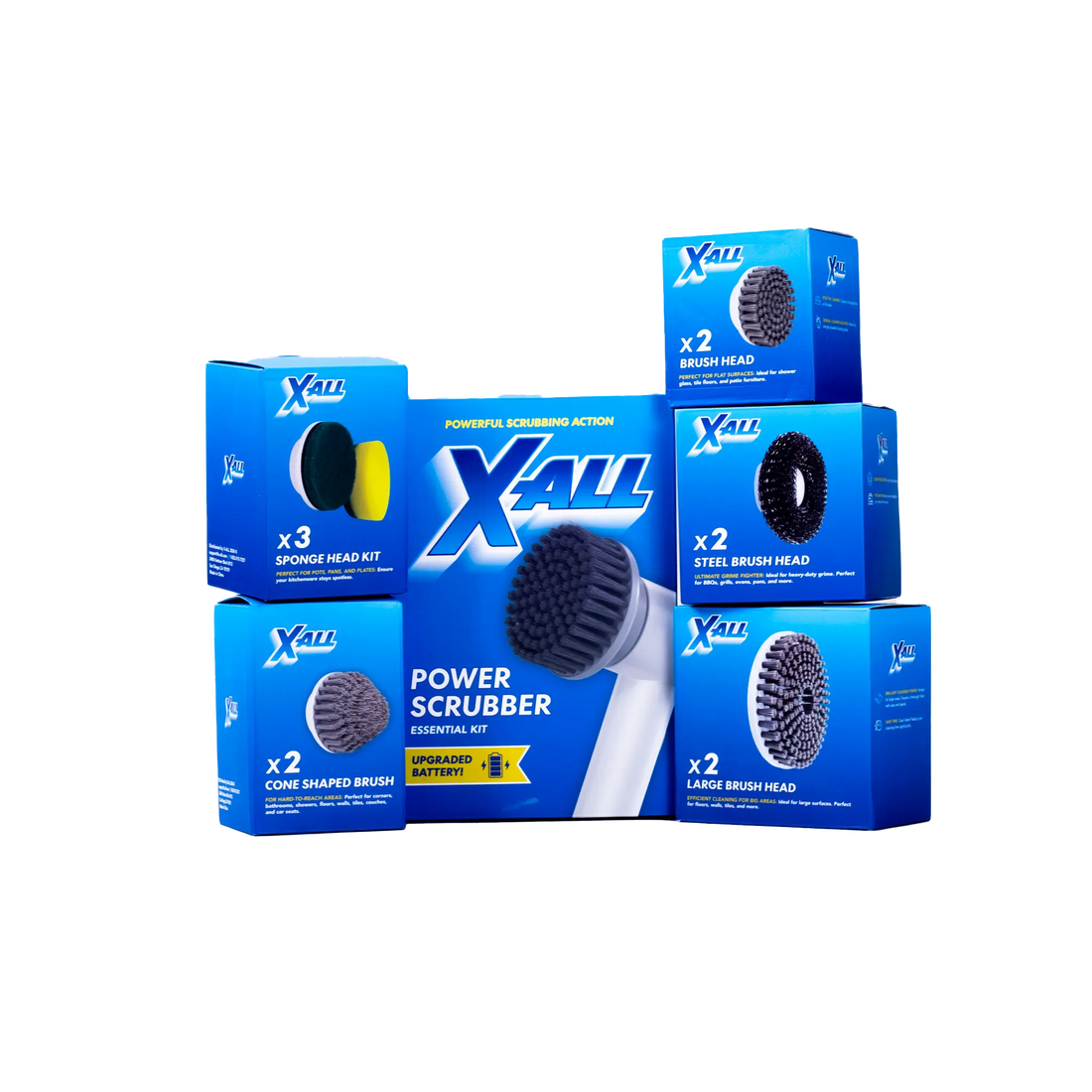 Power Scrubber Mega Kit (Limited Offer) X-All