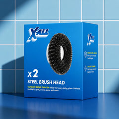 Steel Brush Head Pack