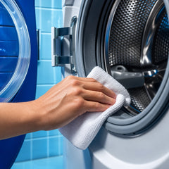 X-All Washing Machine Cleaner: Wipe Gasket Leave Ajar