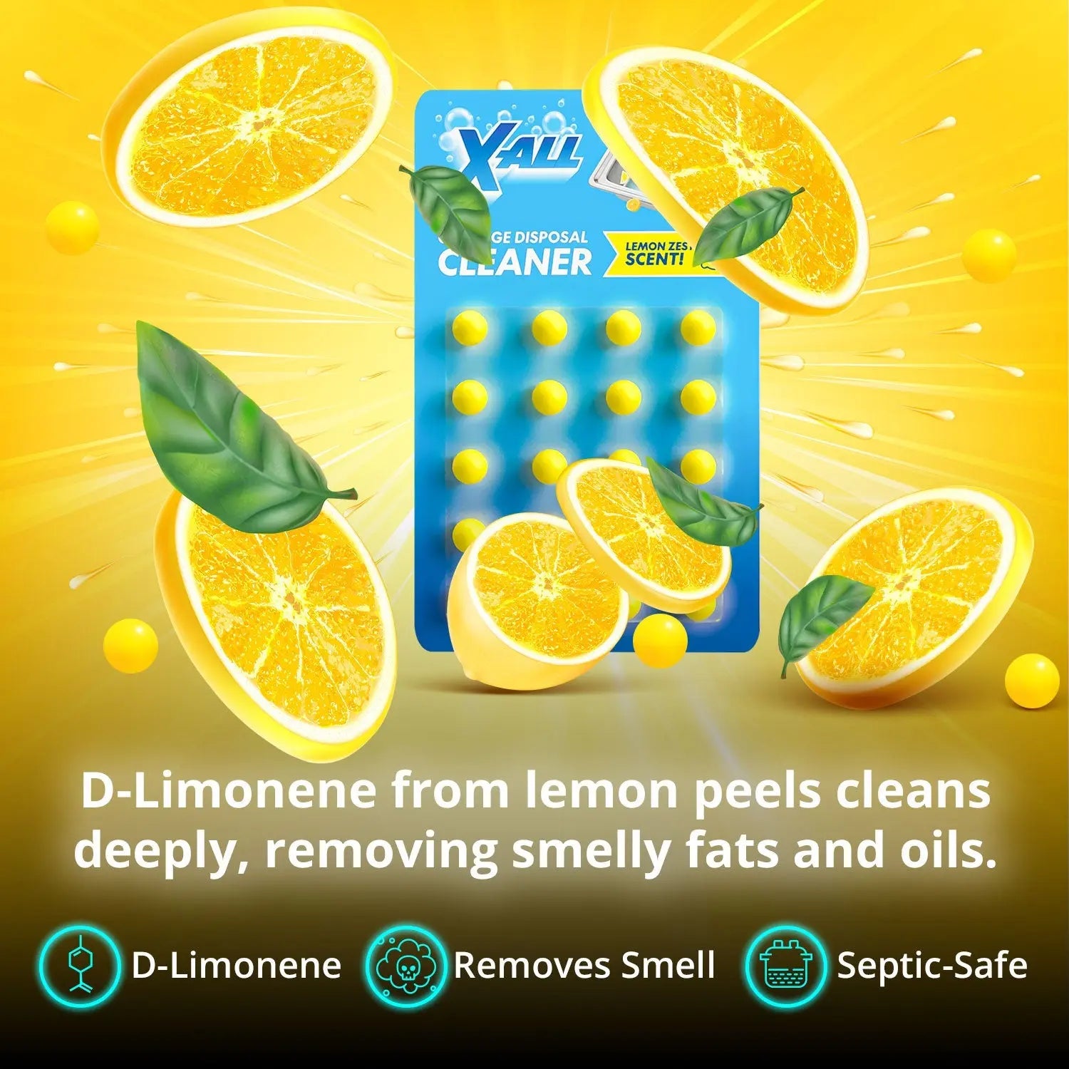 Garbage Disposal Cleaner X-All