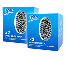 X-All - Power Scrubber - 2x Extra Large Brush 2 pack - T13 X-All