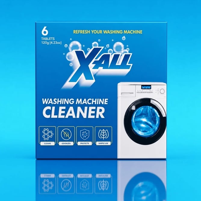 X-All Washing Machine Cleaner box