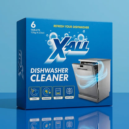 X-All Dishwasher Cleaner box product hero