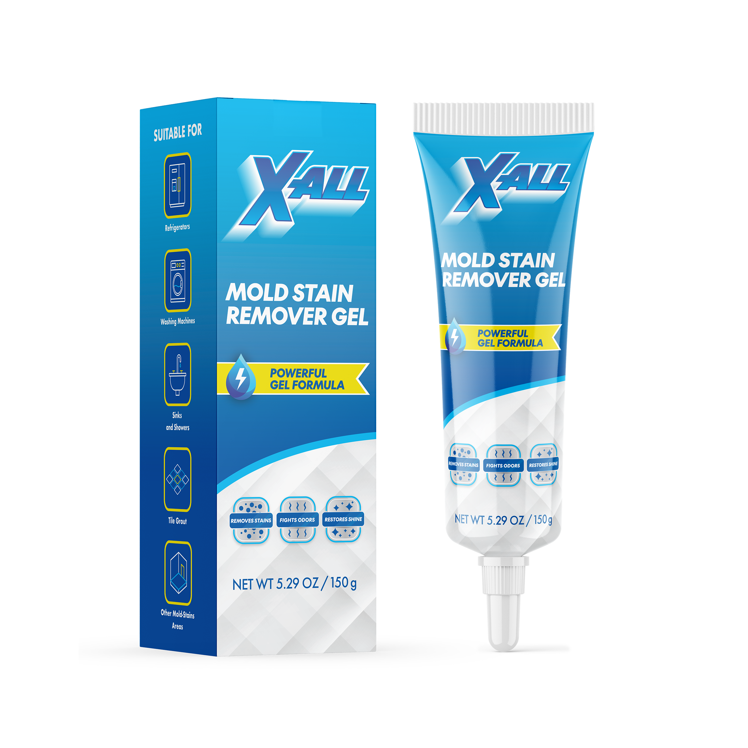 Mold Stain Cleaning Gel X-All