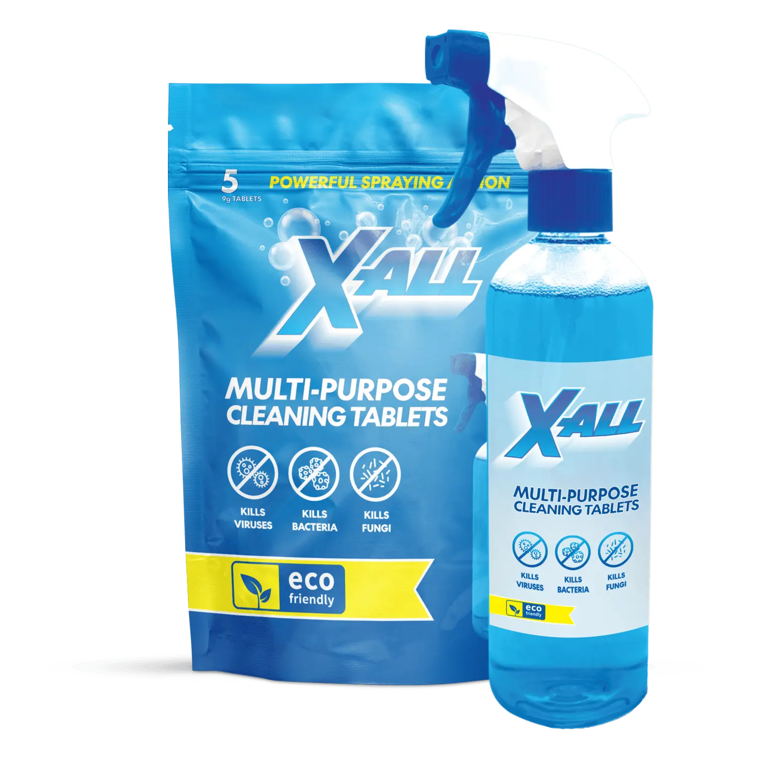 X-All Muti-Use Cleaning Cloth - 1x Multipurpose Spray (cross) image
